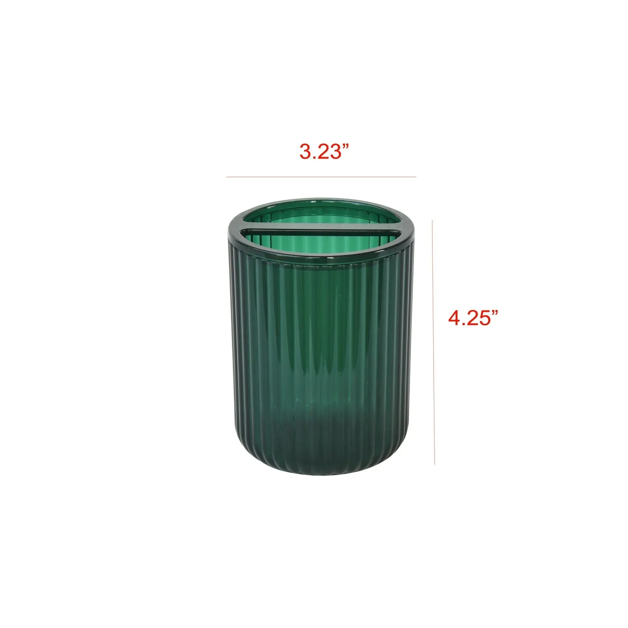 Mainstays Toothbrush Holder, Plastic, Use for All Ages in Bathrooms