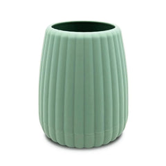 Mainstays Rubberized Plastic Ribbed Toothbrush Holder, Green - USA MEGA SHOP