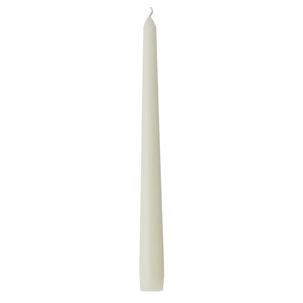 Mainstays Single Wick 10" Taper Candle, Unscented, Ivory, 4 Pack - USA MEGA SHOP