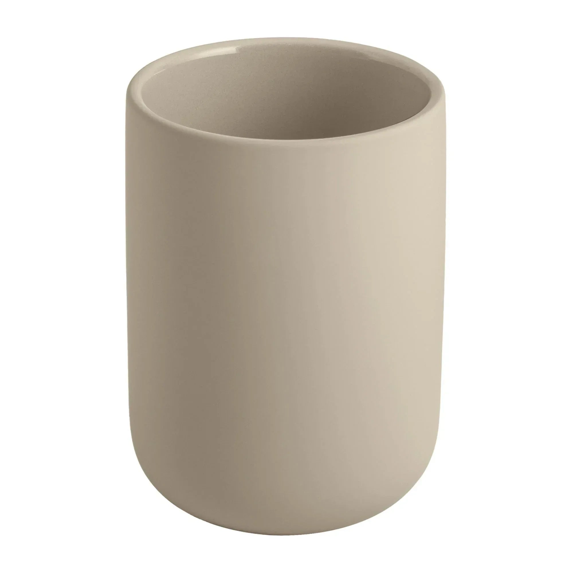 Mainstays Soft Touch Ceramic Toothbrush Holder for Adults