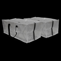 Mainstays Heavy Duty Storage and Moving Bag, Clear, 20 Gallon, 2 Pack