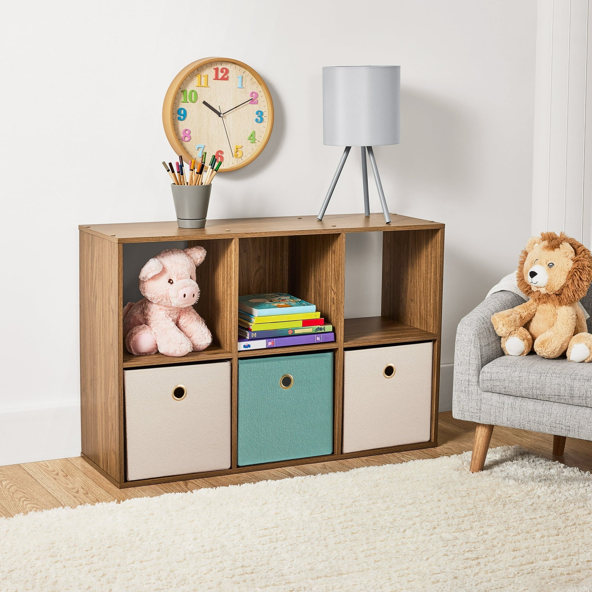 Mainstays 6 Cube Storage Organizer