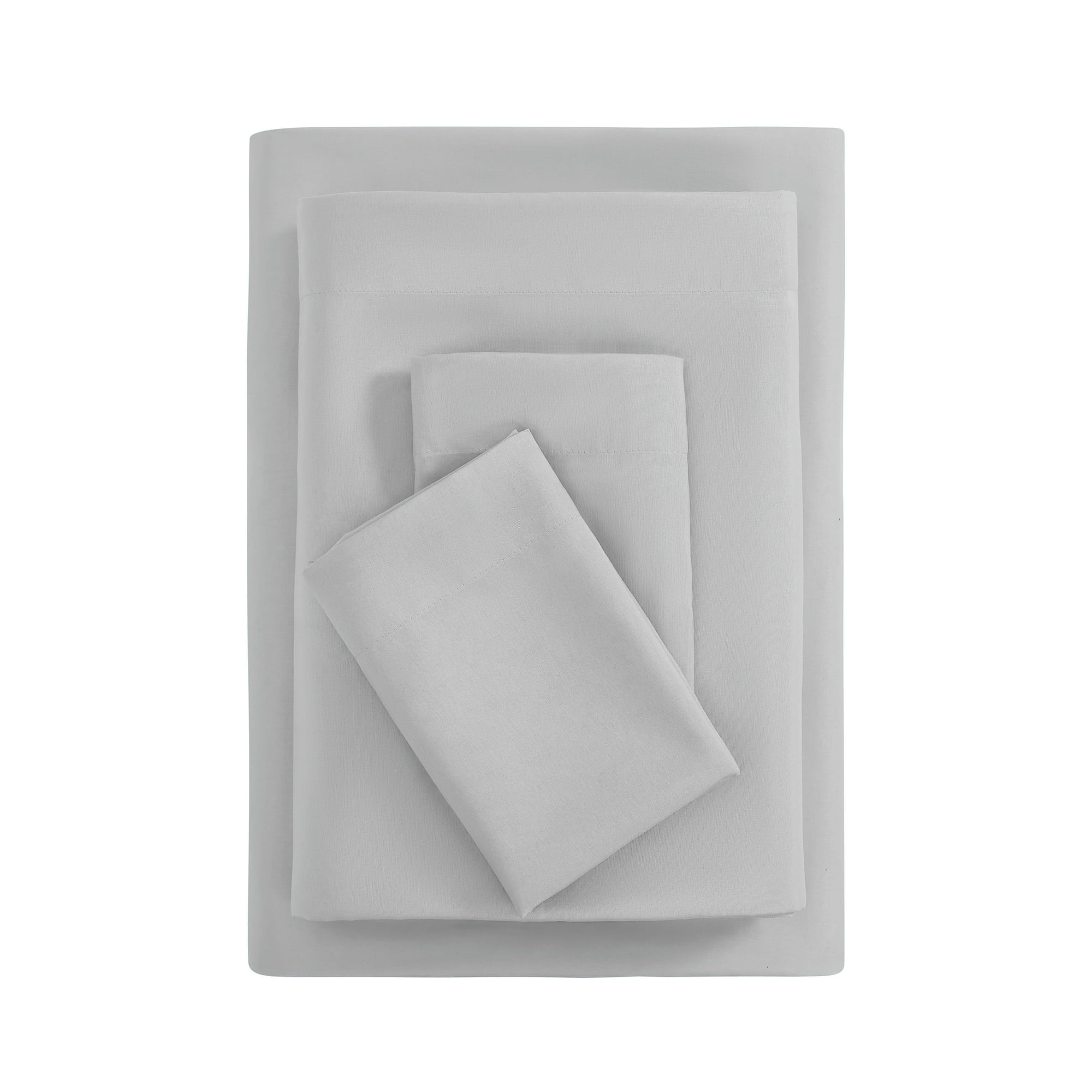 Mainstays Basic Value Microfiber Bed Sheet Set, 4 Piece