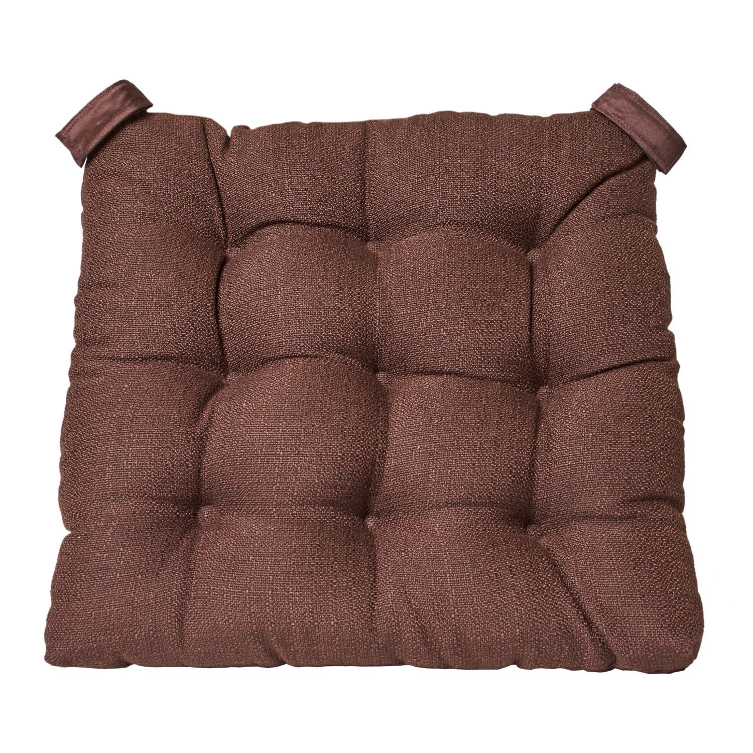 Mainstays Textured Chair Seat Pad (Chair Cushion), 1-Piece, 15.5" x 16"
