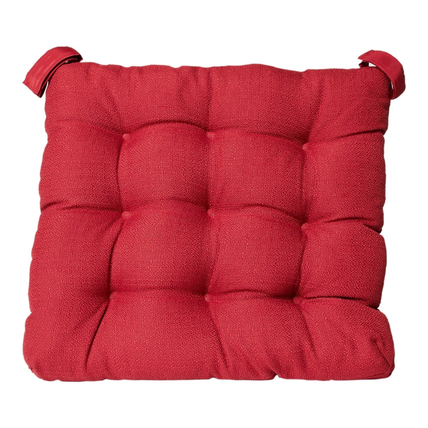 Mainstays Textured Chair Seat Pad (Chair Cushion), 1-Piece, 15.5" x 16"