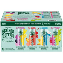 Maison Perrier French Kiss Sparkling Juice Beverage, Variety Pack, 11.15 fl oz, 20-count