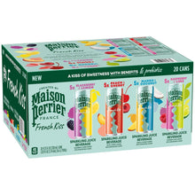 Maison Perrier French Kiss Sparkling Juice Beverage, Variety Pack, 11.15 fl oz, 20-count