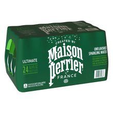 Green sparkling water multipack carton, 24 bottles, unflavored