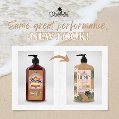 Malibu Hemp Golden Glow Body Moisturizer for Dry Skin