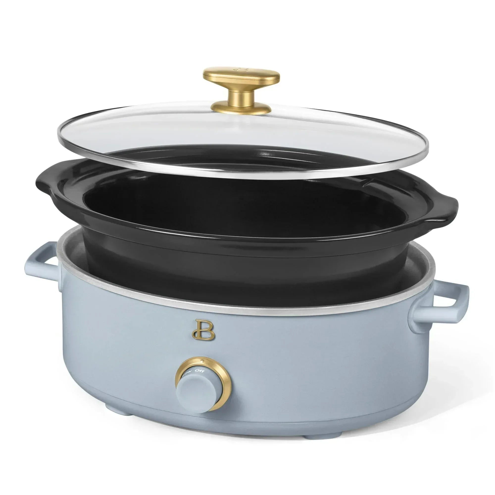 Beautiful 2.5 Qt Dip and Serve Manual Slow Cooker, by Drew Barrymore