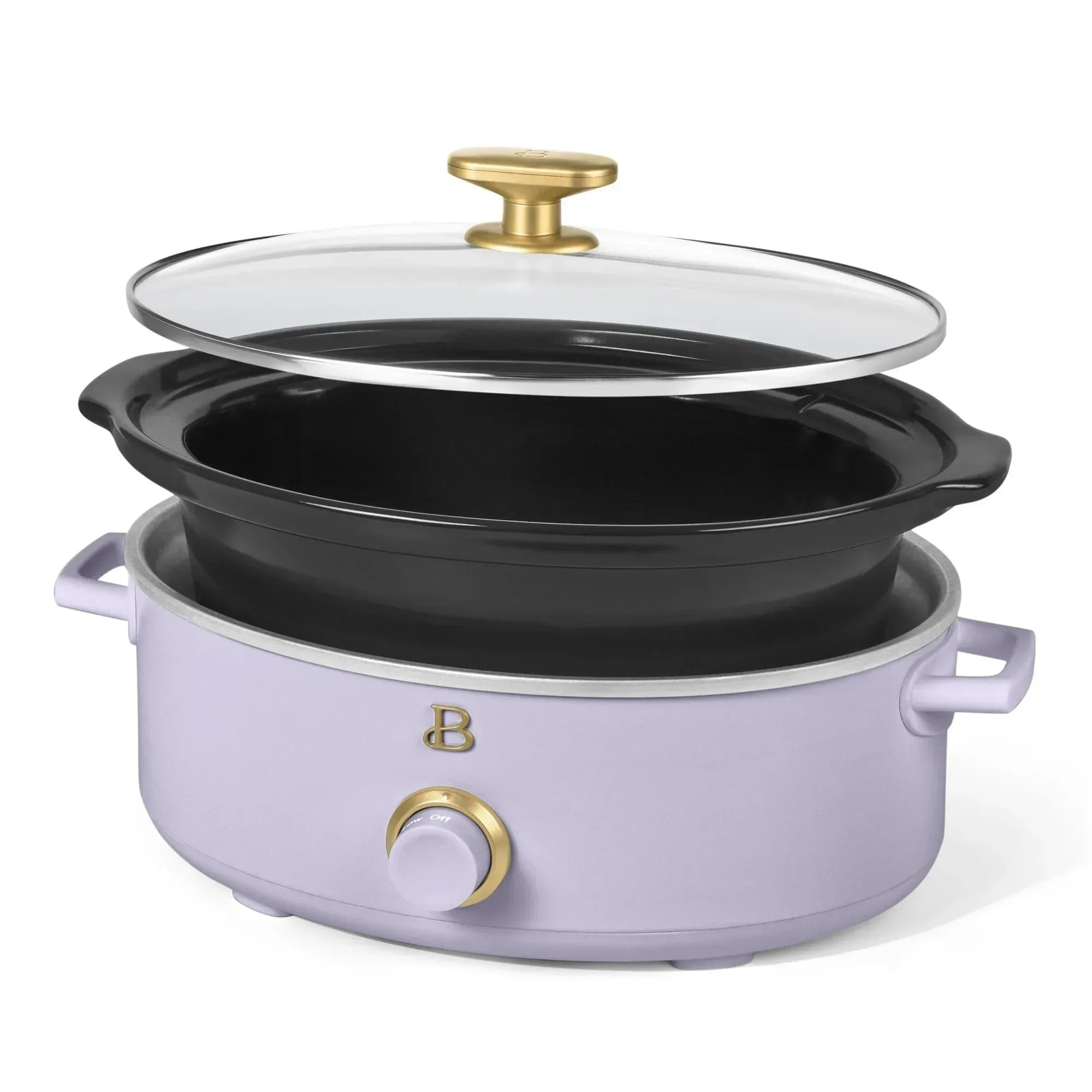 Beautiful 2.5 Qt Dip and Serve Manual Slow Cooker, by Drew Barrymore