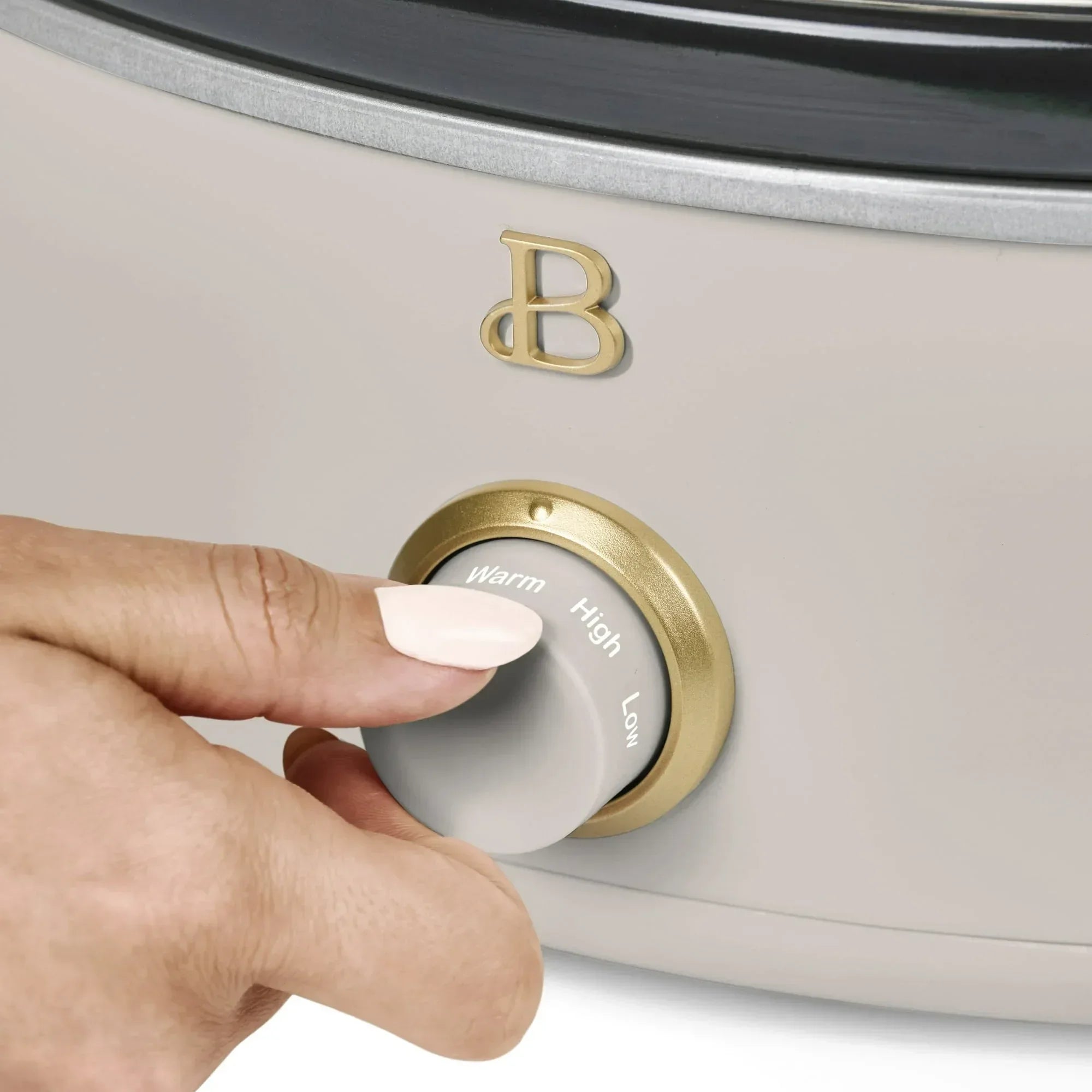 Beautiful 2.5 Qt Dip and Serve Manual Slow Cooker, by Drew Barrymore
