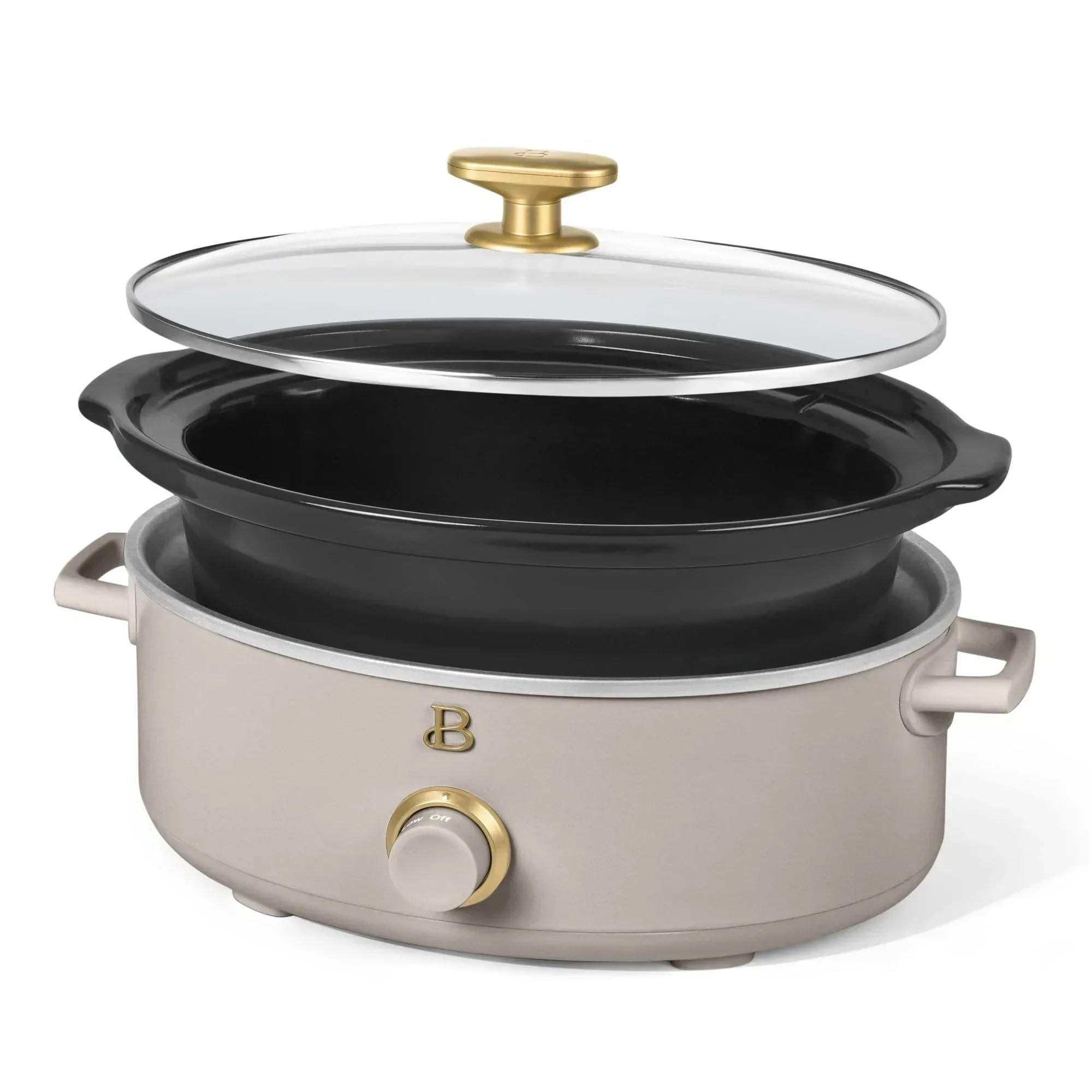 Beautiful 2.5 Qt Dip and Serve Manual Slow Cooker, by Drew Barrymore