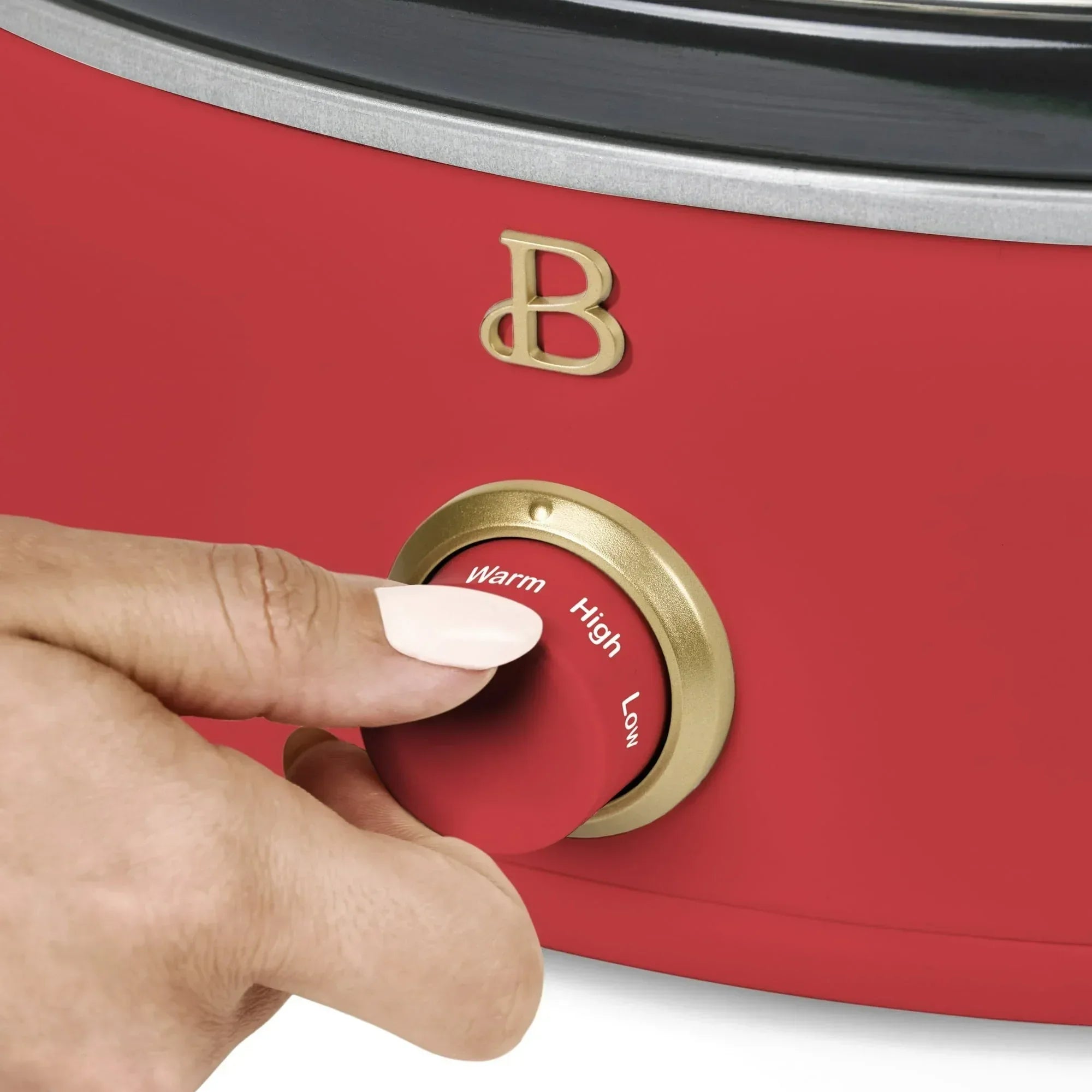 Beautiful 2.5 Qt Dip and Serve Manual Slow Cooker, by Drew Barrymore