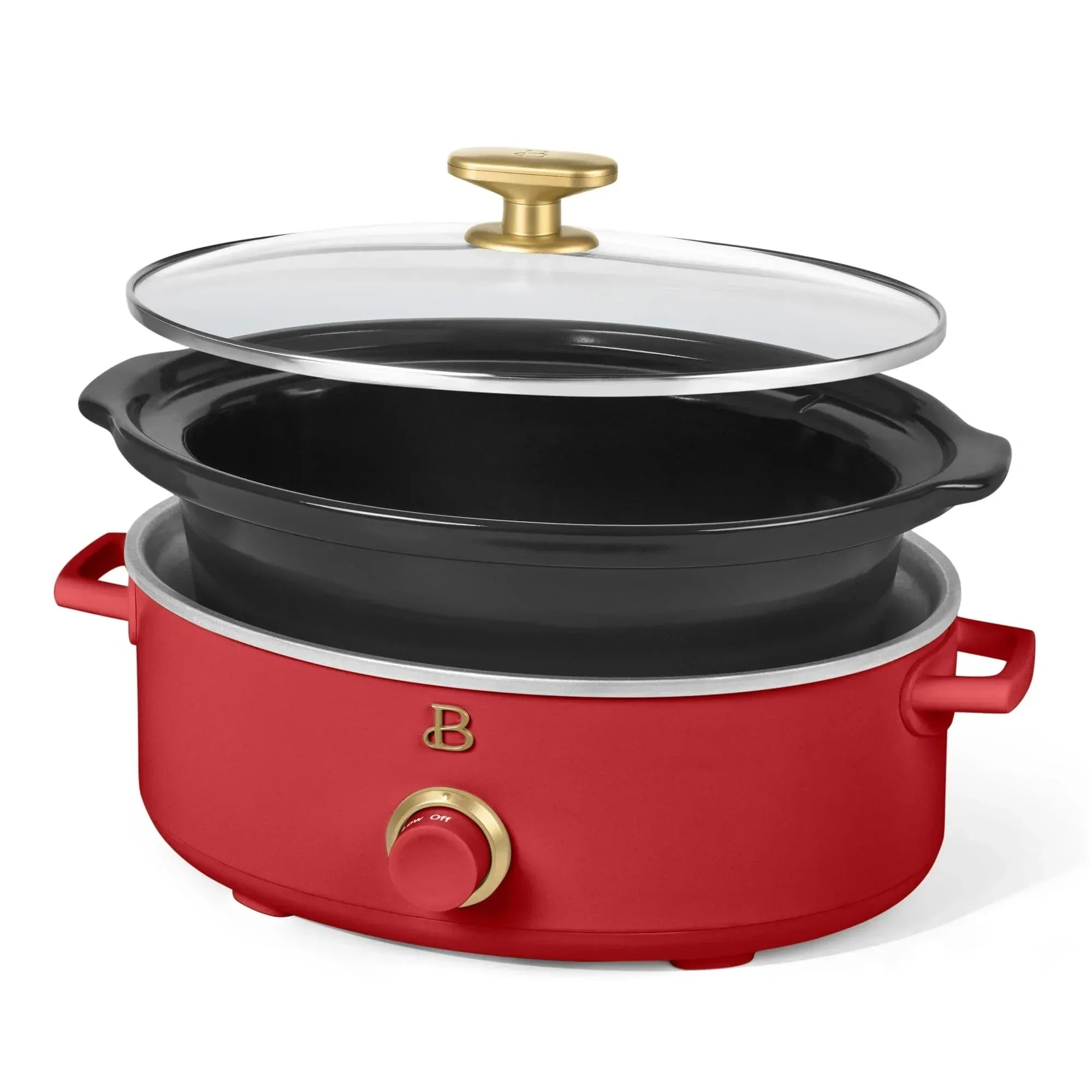 Beautiful 2.5 Qt Dip and Serve Manual Slow Cooker, by Drew Barrymore