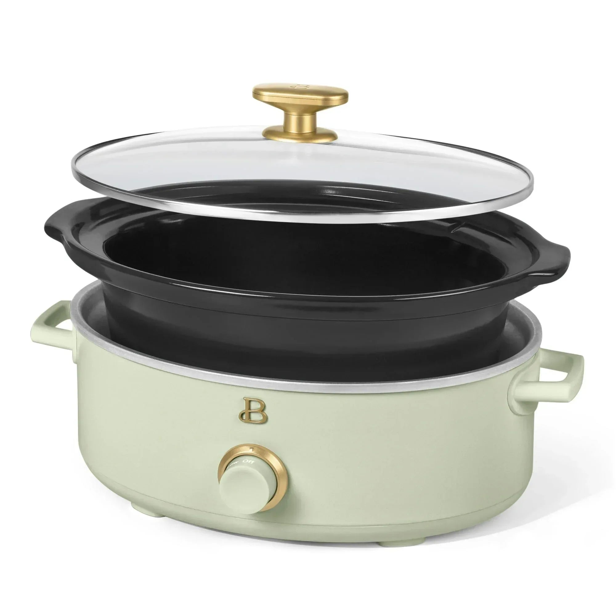 Beautiful 2.5 Qt Dip and Serve Manual Slow Cooker, by Drew Barrymore