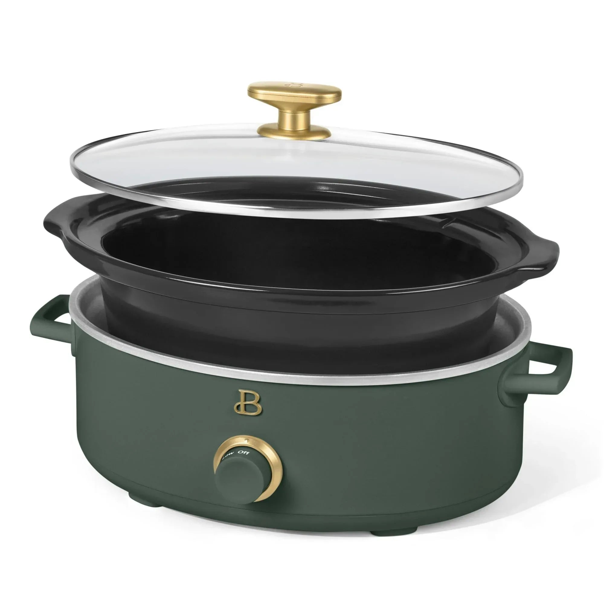Beautiful 2.5 Qt Dip and Serve Manual Slow Cooker, by Drew Barrymore