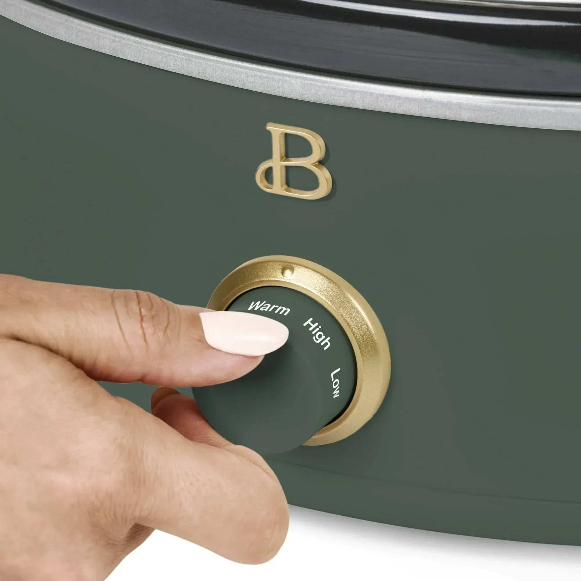 Beautiful 2.5 Qt Dip and Serve Manual Slow Cooker, by Drew Barrymore