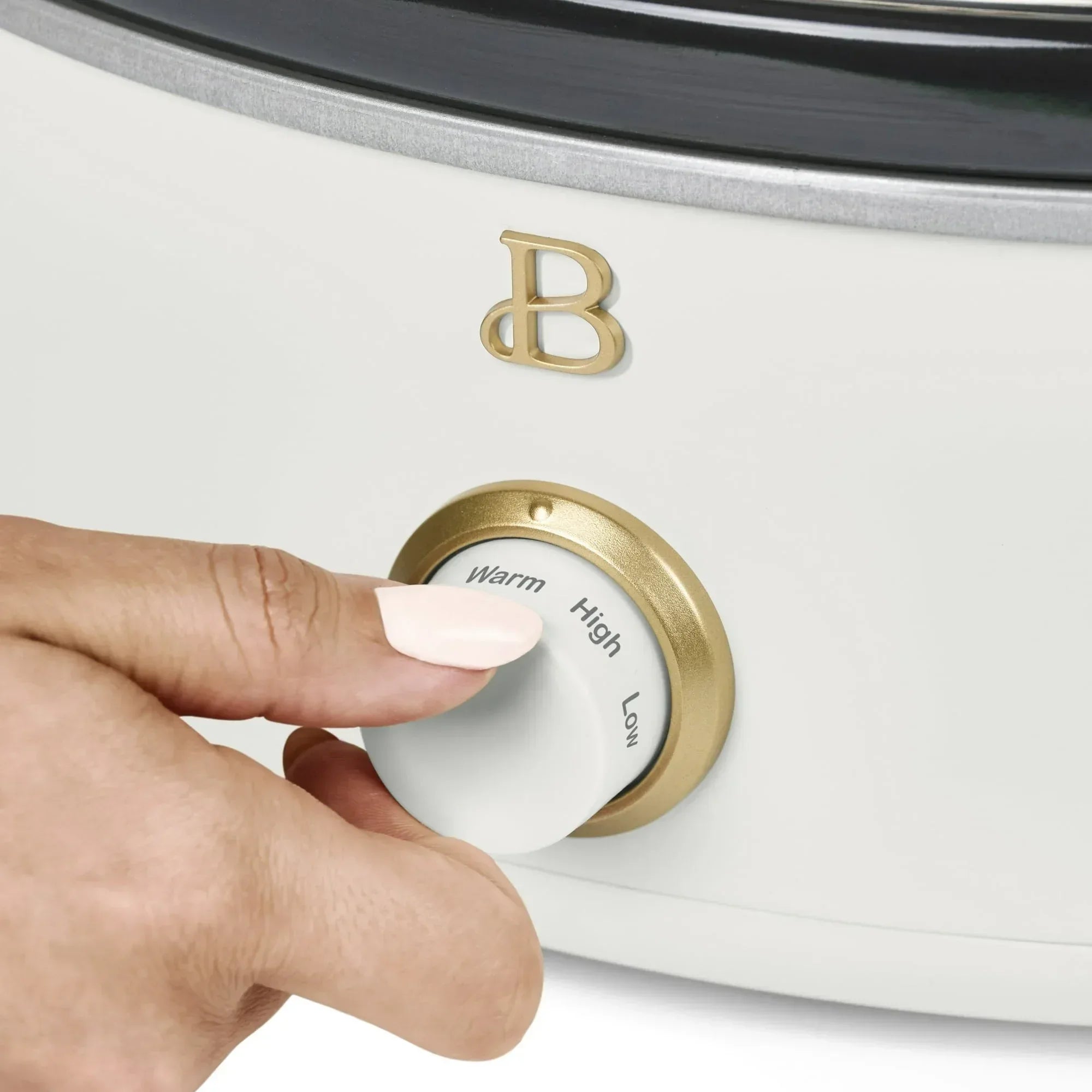 Beautiful 2.5 Qt Dip and Serve Manual Slow Cooker, by Drew Barrymore