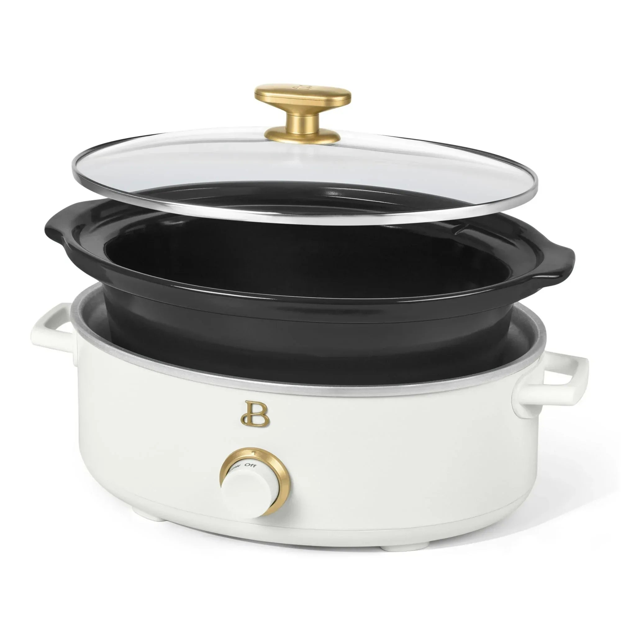 Beautiful 2.5 Qt Dip and Serve Manual Slow Cooker, by Drew Barrymore