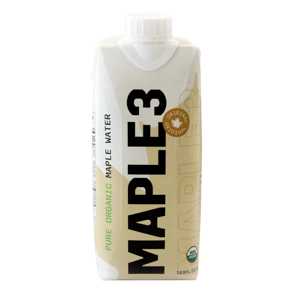 Maple 3 Pure Organic Maple Water, 16.9 fl oz, 12-count - USA MEGA SHOP