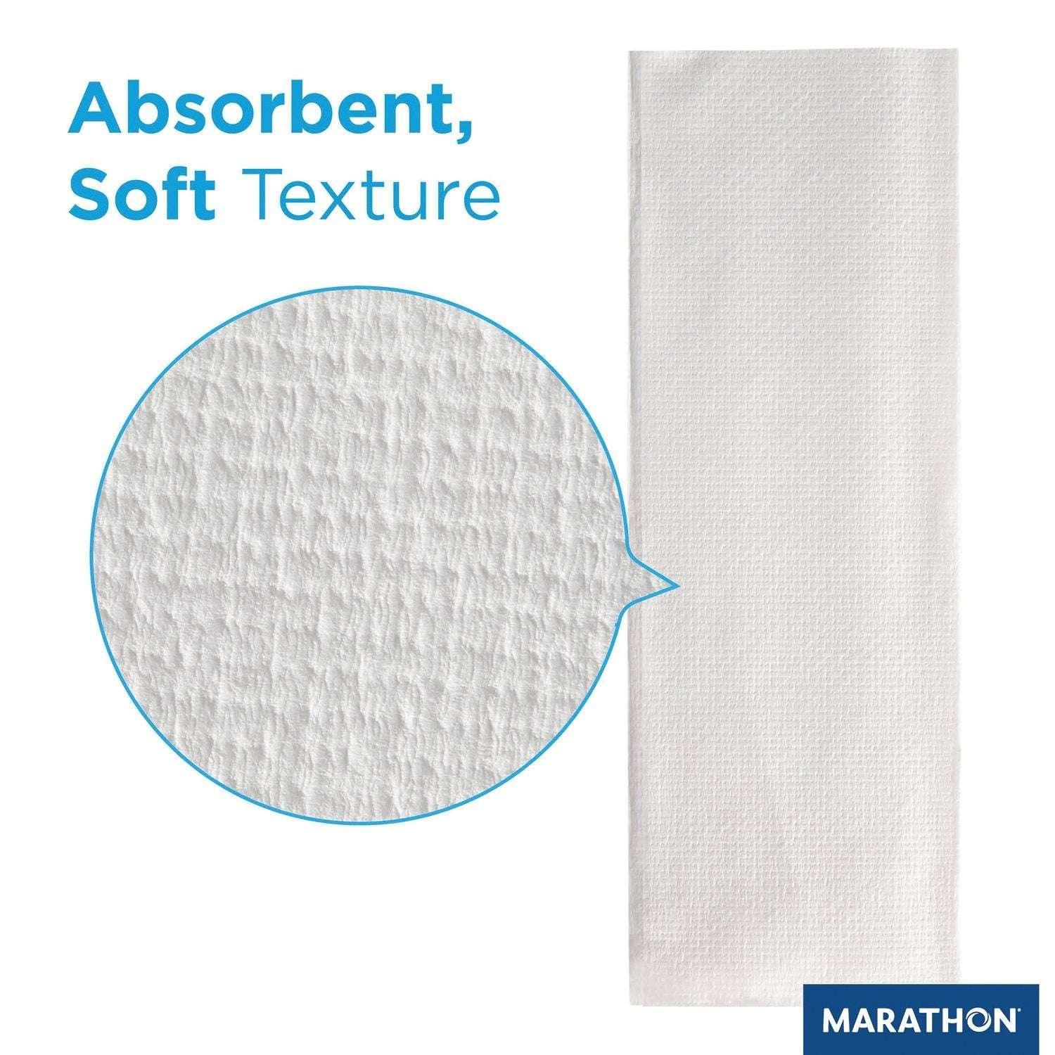 Marathon Multifold 1-Ply White Paper Towels 16 pks., 250 towels/pk - USA MEGA SHOP