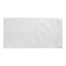 Rectangular white paper towel sheet, neatly stacked