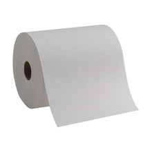 Single white dispenser paper towel roll with sheet feed