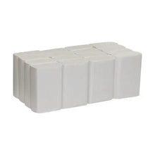 Multi-pack stack of white multifold 1-ply paper towels