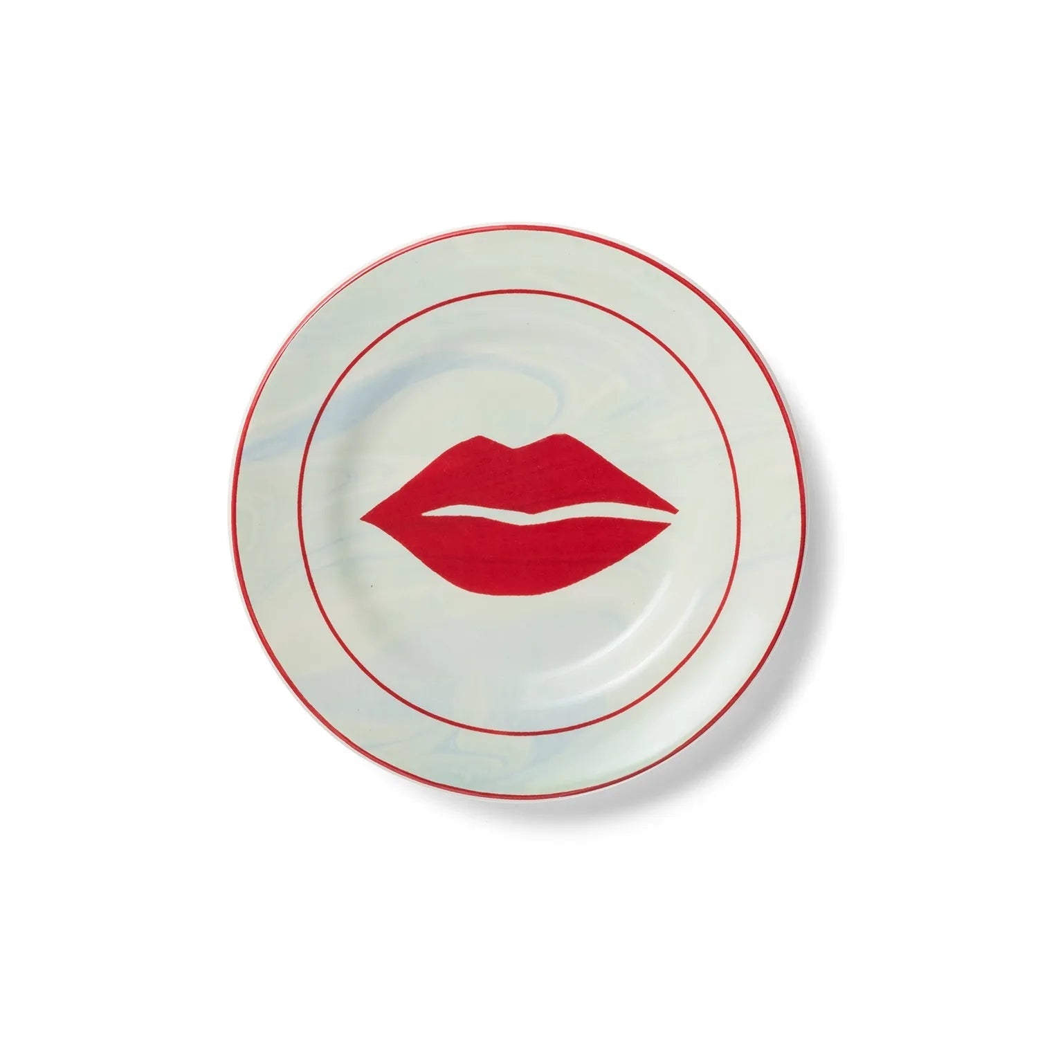 2 pcs of Mariana Velásquez x Sur La Table Lips Appetizer Plate