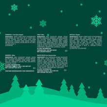 Christmas candy variety pack ingredients and allergen information panel