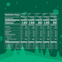Christmas candy variety pack nutrition facts label