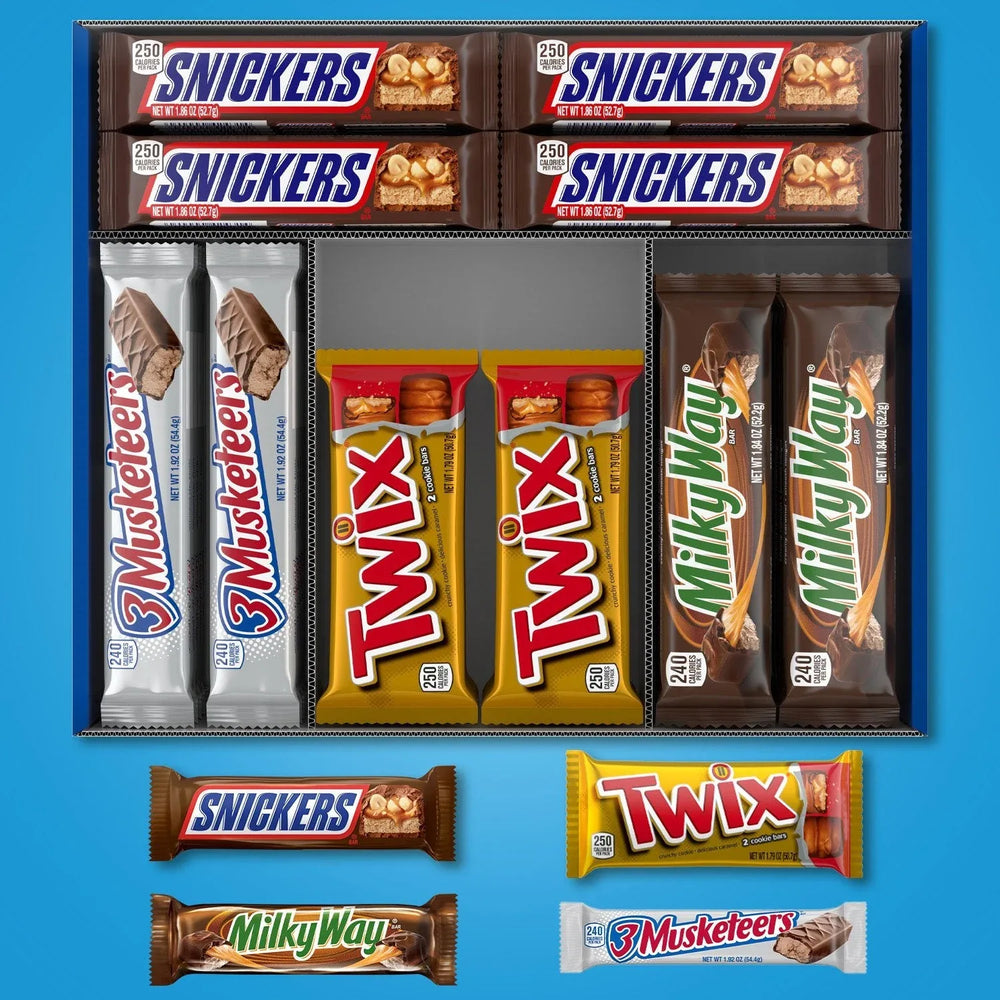 Mars Chocolate Candy Bars, Variety Pack, Full Size, 30 pk. - USA MEGA SHOP