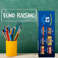 Fund raising candy bar variety pack with 52 full-size bars