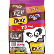 Mars Halloween Minis & Fun Size Chocolate Candy, Variety Pack, 110 pcs.