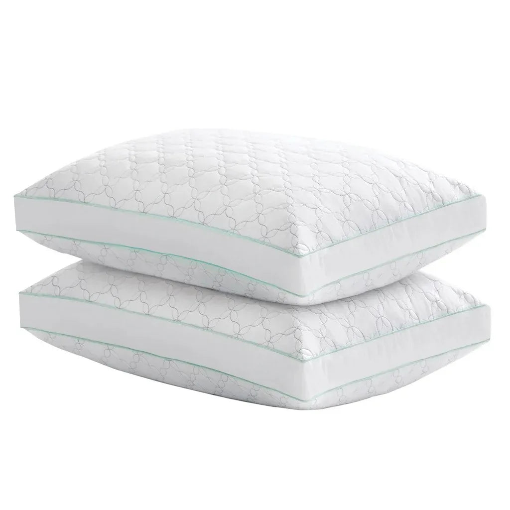 Martha Stewart Garden Trellis Quilted Pillow, 2-pack