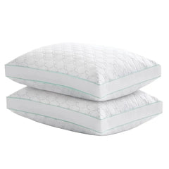 Martha Stewart Garden Trellis Quilted Pillow, 2-pack