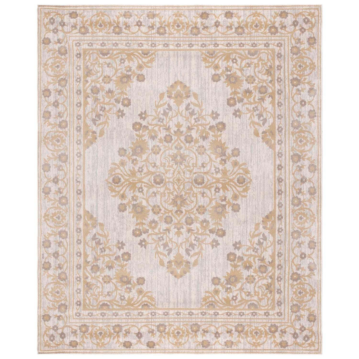 Martha Stewart Haven Area Rug Gold Ivory, Assorted Sizes - USA MEGA SHOP