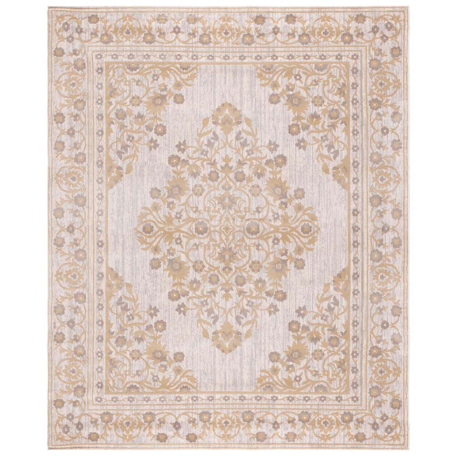 Martha Stewart Haven Area Rug Gold Ivory, Assorted Sizes