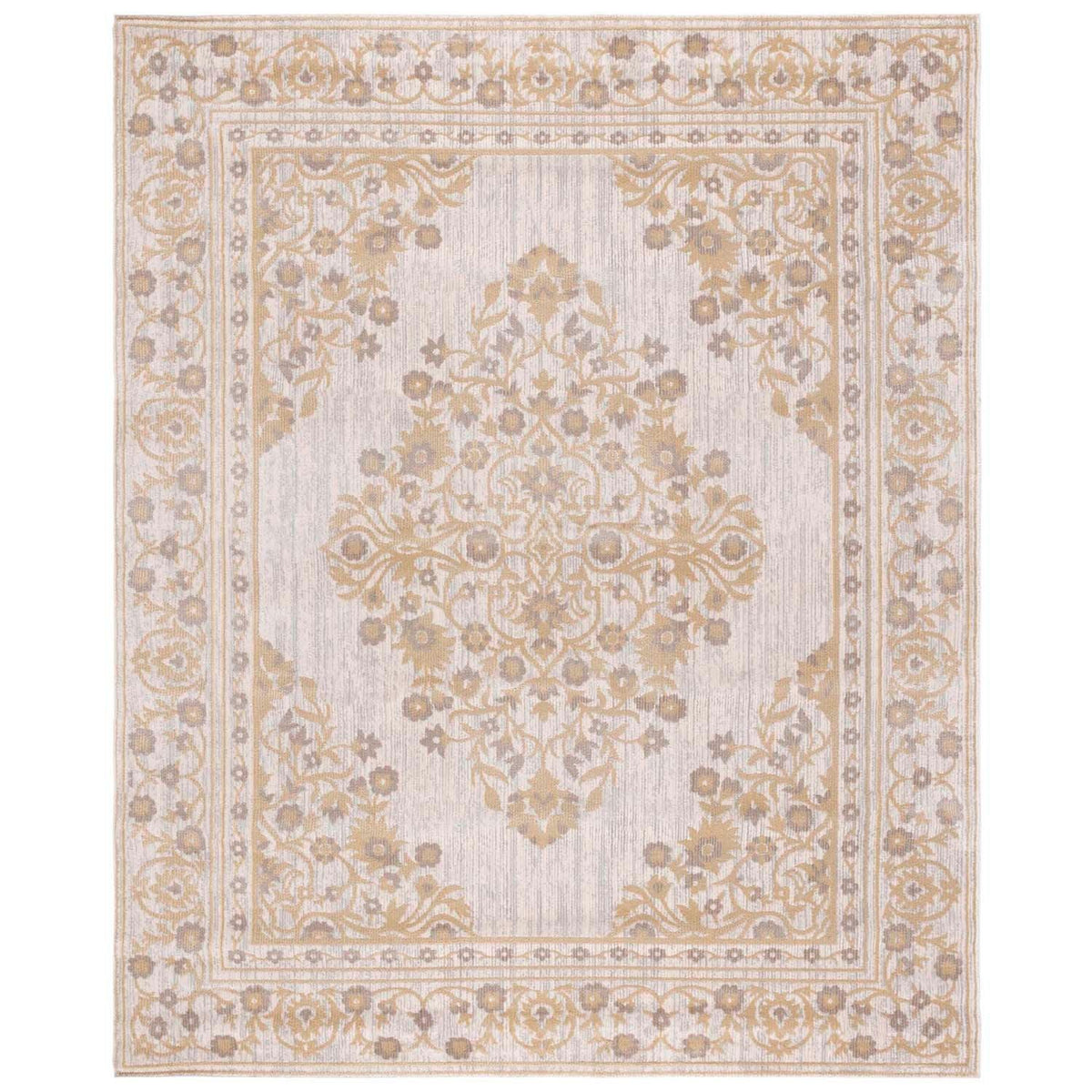 Martha Stewart Haven Area Rug Gold Ivory, Assorted Sizes