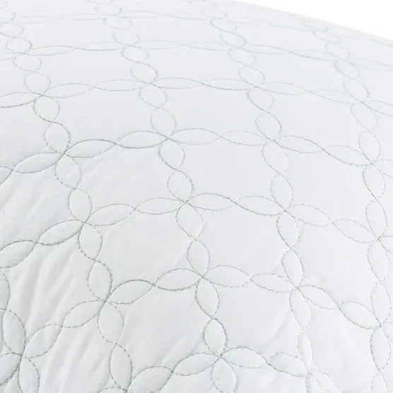 Martha Stewart Garden Trellis Quilted Pillow, 2-pack