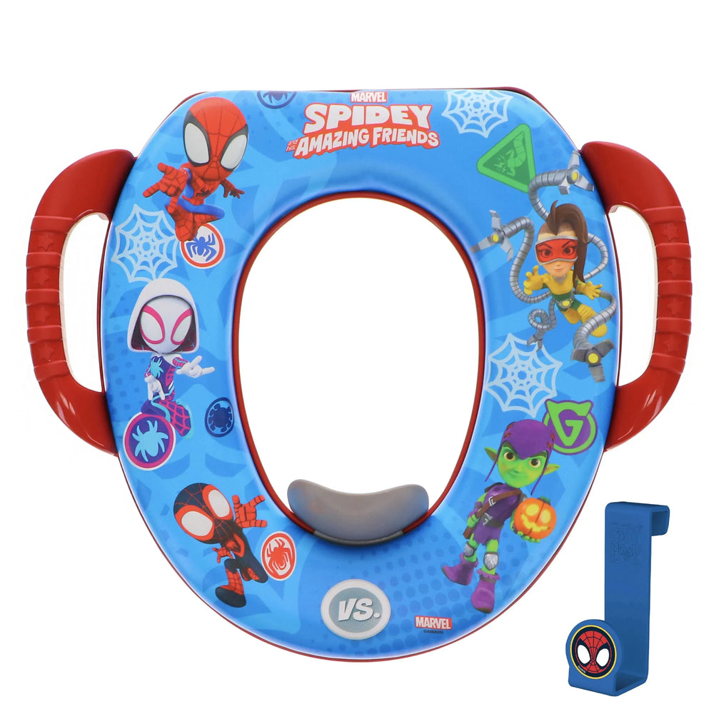 Bluey Soft Potty Training Seat for Toddlers with Hanging Hook, Fits Standard Toilets - USA MEGA SHOP