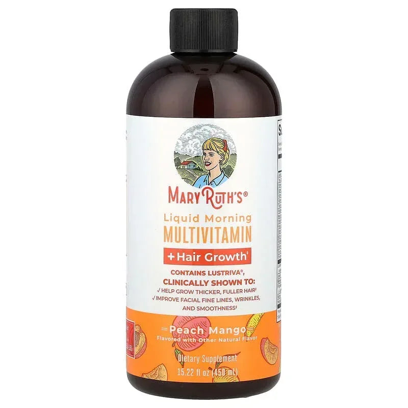 MaryRuth's, Liquid Morning Multivitamin + Hair Growth