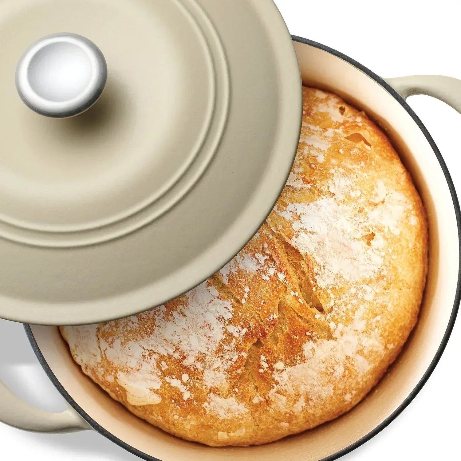 Tramontina Enameled Cast Iron 7-Quart Covered round Dutch Oven (Assorted Colors)