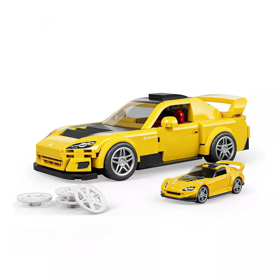 Mattel Brick Shop Hot Wheels '07 Honda S2000 - USA MEGA SHOP