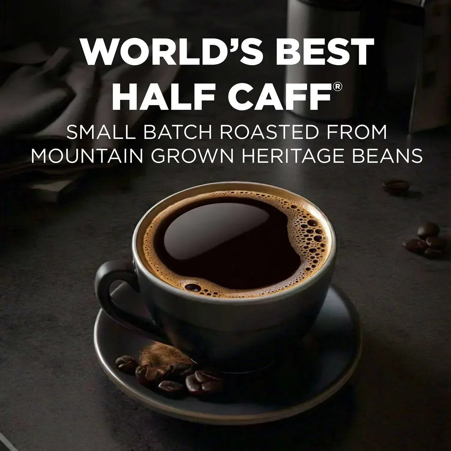 Maud's Half Caff Medium Roast Coffee Pods, 72 ct.