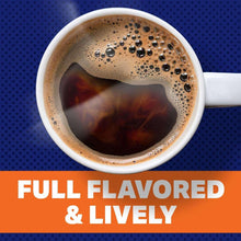 House Blend brewed coffee cup in white mug with crema foam