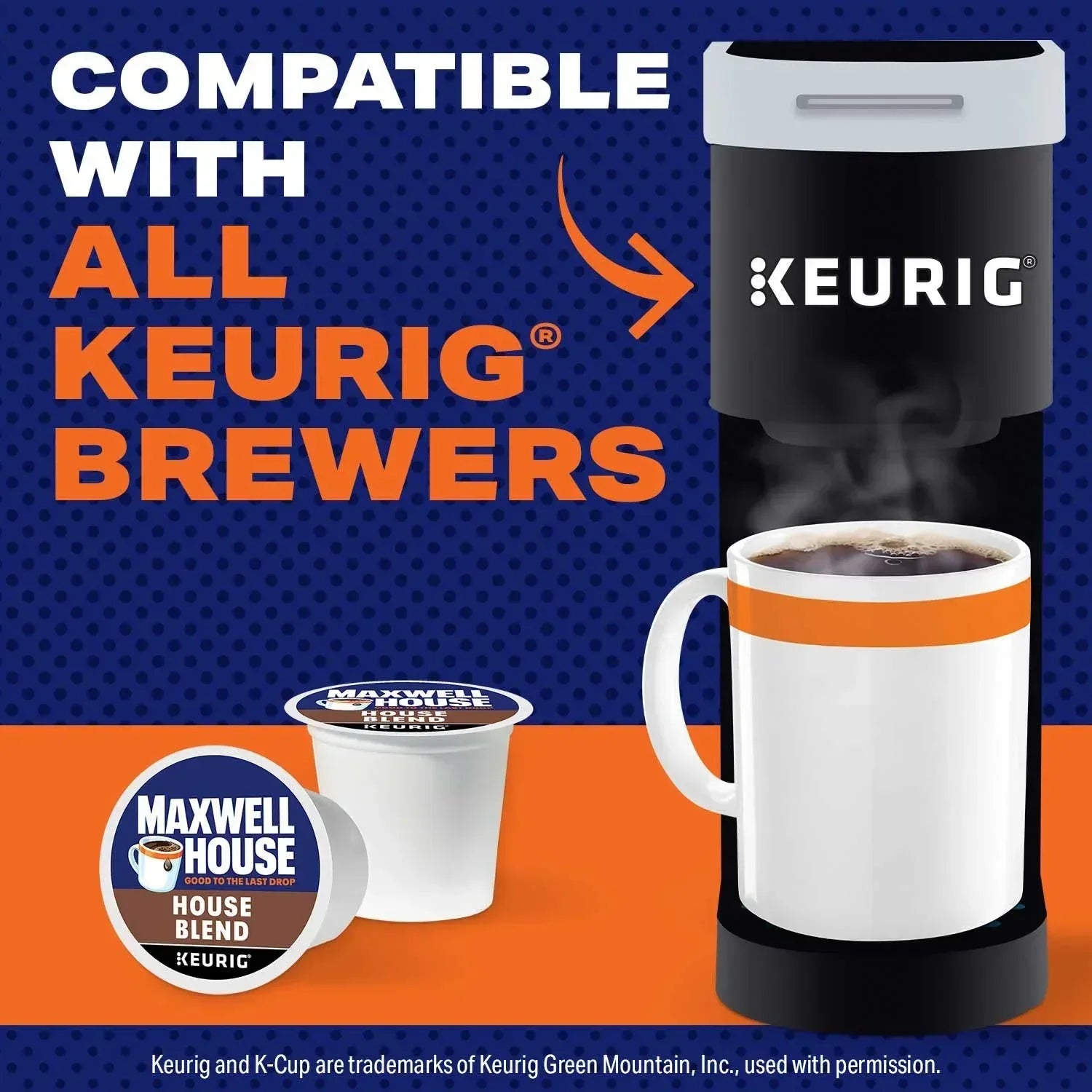 Maxwell House House Blend Medium K-Cup Coffee Pods 100 ct. - USA MEGA SHOP