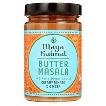 Butter masala simmer sauce jar with front label, mild creamy tomato and ginger