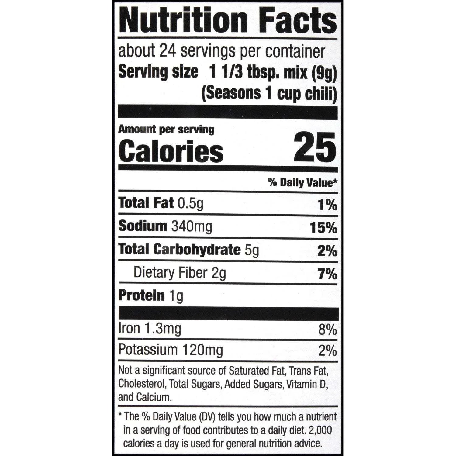 McCormick Chili Original Seasoning Mix 1.25 oz., 6 pk. - USA MEGA SHOP